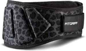 FITGRIFF® Gewichthebergürtel V1 - Fitness-Gürtel für Bodybuilding, Krafttraining, Gewichtheben - ...