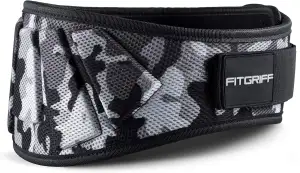 FITGRIFF® Gewichthebergürtel V1 - Fitness-Gürtel für Bodybuilding, Krafttraining, Gewichtheben - Trainingsgürtel für Damen und Herren