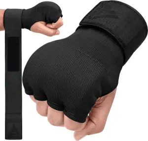 RDX Gel Innenhandschuhe Boxen MMA Muay Thai Training, Elastisch Boxbandagen 100cm Lang Handgelenkbandagen, Kampfsport Sparring Handbandagen Inner Boxing Gloves Punchingbälle Punchinghandschuhe