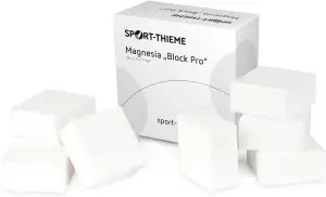 Sport-Thieme Magnesia in Blockform | 520 g Sparset mit 8 Ziegel je 65 g | 100% M