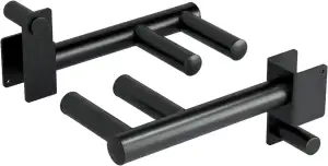 'Yes4All 350 LBS Capacity - Dip Bars for 2x2 with 1'' Hole Power Cage, Squat Rac