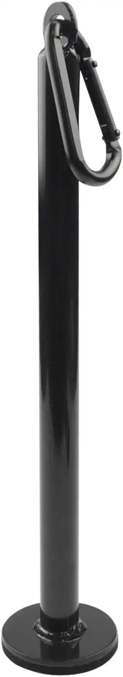 LFJ Gewichtsplatte Ladestift mit Karabiner, Fitness Olympic Weight Plate Loading