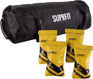 Suprfit Sandbag - Power Bag für Functional Training, Core Bag inkl. Sieben befül