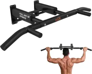 Fitarc Klimmzugstange Wandmontage, Pull Up Bar für Zuhause, robuste Klimmzugstan
