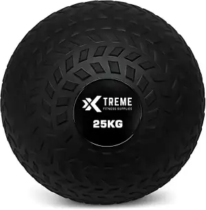 Slam Ball 4-30 kg, Rutschfester Medizinball für Krafttraining, Core und Crossfit