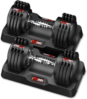 EnterSports 12kg/18kg/27kg Verstellbare Hanteln Einstellbare Platzsparende Hante
