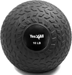 Yes4All Medizinball Slam Balls - 4.5kg, 6.8kg, 9kg, 11.3kg, 13.6kg, 18kg - Lauff