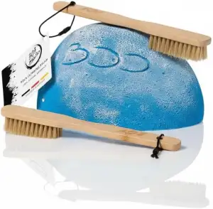 Climbing Brush aus Bambus mit Naturborsten –Ergonomische Boulder Brush mit extre
