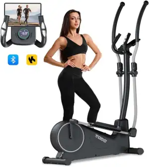 TODO 2 in 1 Crosstrainer für Zuhause mit App, Ultraleiser Magnetischer Ellipsent