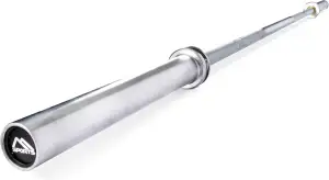 MSPORTS Langhantelstange Olympia Professional Silber Matt | Premium Qualität - K