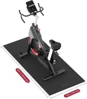 HAPBEAR Bodenschutzmatte Für Sportgeräte Fitnessgeräte - Hohe Dichte PVC, 152 x