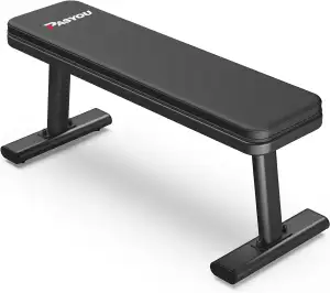 PASYOU PW100 Hantelbank Flachbank, Extreme Belastbarkeit 660 KG, Trainingsbank F