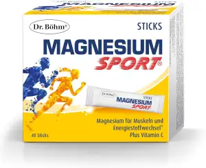 Dr. Böhm Magnesium Sport Sticks: Für Ausdauer und Leistung im Sport, mit Magnesi