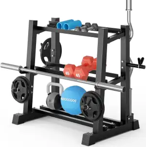 Dripex 3/5 Ebenen hantelständer kurzhanteln, Passend zu Hanteln, Kettlebells, La