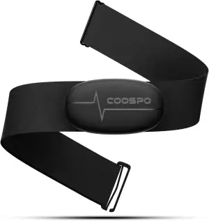 COOSPO H6M Herzfrequenzmesser Pulsgurt Brustgurt Bluetooth ANT+ Konnektivität, H