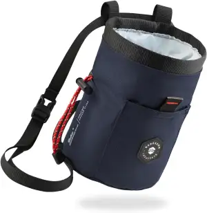 NORDKAMM Chalkbag zum Klettern & Bouldern, Chalk Bag aus Robic Performance Nylon