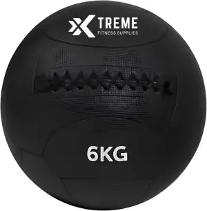 Wallball 4-15 kg. Rutschfester Medizinball für Krafttraining, Core und Crossfit,