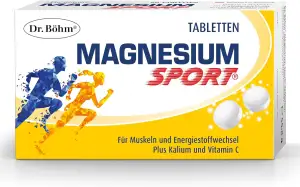 Dr. Böhm Magnesium Sport Tabletten: Für Muskeln und Energiestoffwechsel, mit Mag
