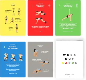 Original Deck | Die 100+ effizientesten Fitnessübungen | Trainingskarten mit Bod