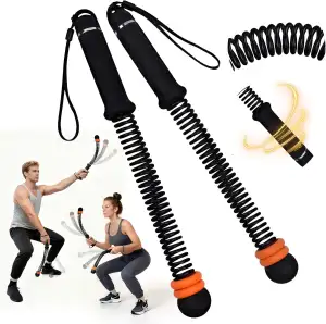 Weighted Battle Rope Ohne Seil - Verstellbare Battle Ropes für Zuhause, leises S