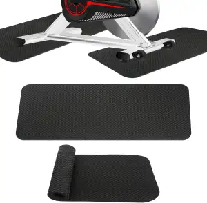 2 Stück Bodenschutzmatte Fitnessgerät, 63,5×30×0,6 cm Bodenschutzmatten, Fitness
