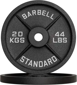 Gusseisen Hantelscheiben Set, 10kg, 15kg, 20kg Hantel Set für 50mm Olympia Gewic