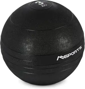 MSPORTS Slam Ball Premium Gewichtsball 3-20 kg Wall-Ball Medizinball