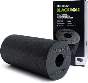 BLACKROLL® STANDARD - Originale Faszienrolle (30 x 15 cm), Fitness-Rolle zur Sel