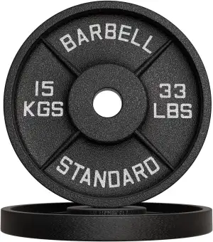 Gusseisen Hantelscheiben Set, 10kg, 15kg, 20kg Hantel Set für 50mm Olympia Gewic