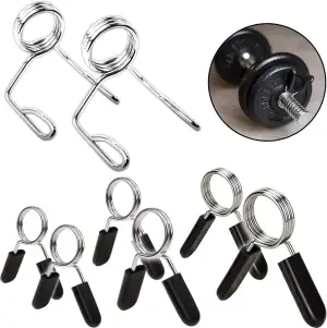 C.P.Sports Feder-Feststeller Hantelverschlüsse Paare | 25mm, 28mm, 30mm, 50mm Du