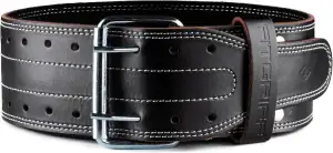 Fitgriff® Gewichthebergürtel aus Leder - Powerlifting Gürtel für Bodybuilding, K