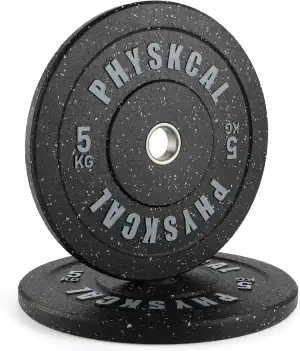PhysKcal Hi-temp Olympic Bumper Plates | 50mm-Hantelscheiben | Hantelscheiben mi