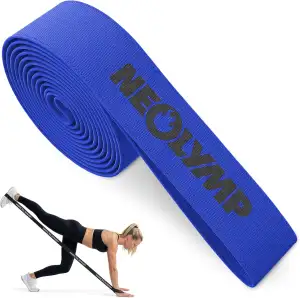 NEOLYMP Fitnessband mit Schlaufen – Premium Fitnessbänder Stoff für Krafttrainin