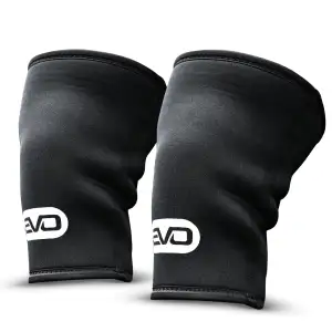 EVO SPORTS FUEL Kniebandage für Männer/Damen | 7 mm Neopren Knee Sleeves für Spo