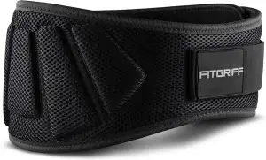 FITGRIFF® Gewichthebergürtel V1 - Fitness-Gürtel für Bodybuilding, Krafttraining