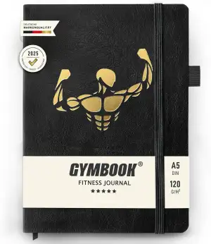 Fitness Journal - Hochwertiges Trainings-Tagebuch, Workout-Notizbuch & Logbuch f
