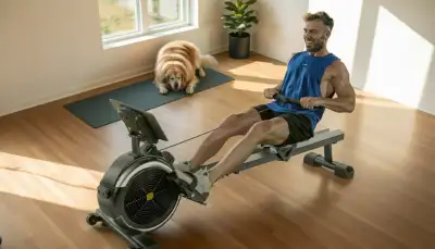 Das magnetische Rudergerät für Zuhause: Dein leiser Weg zu Ganzkörper-Fitness bis 160 kg