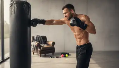 Explosive Workouts zuhause: Dein Boxsack Set mit 12oz Profi-Handschuhen für effektives Training