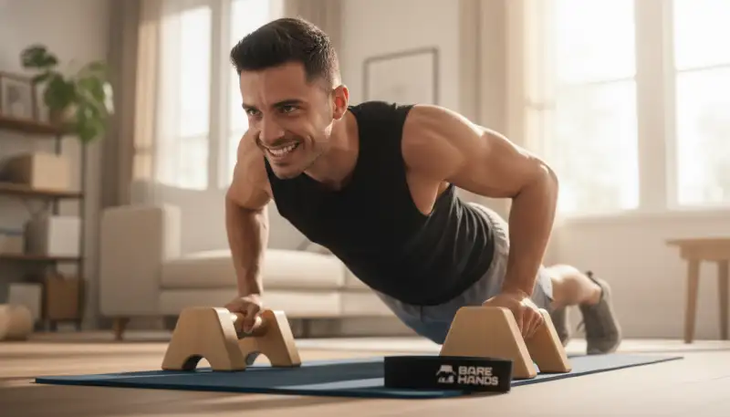Revolutioniere dein Home Gym: Warum die BARE HANDS Liegestützgriffe dein Training verändern
